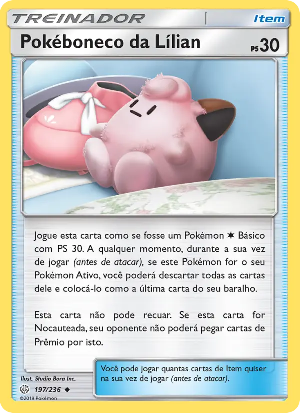 Pokéboneco da Lílian 197/236