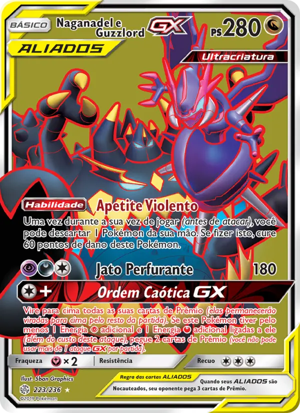 Naganadel e Guzzlord GX 223/236