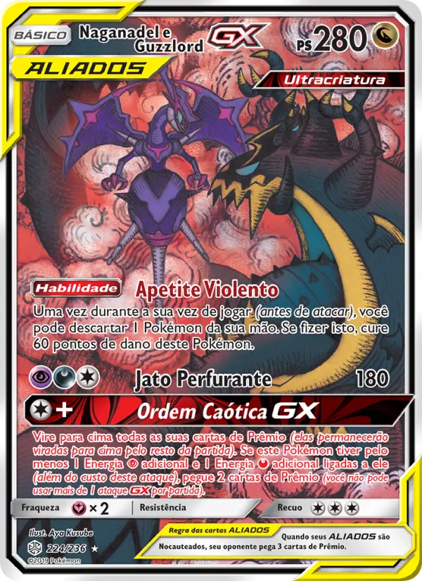 Naganadel e Guzzlord GX 224/236