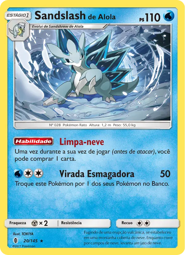 Sandslash de Alola 20/145