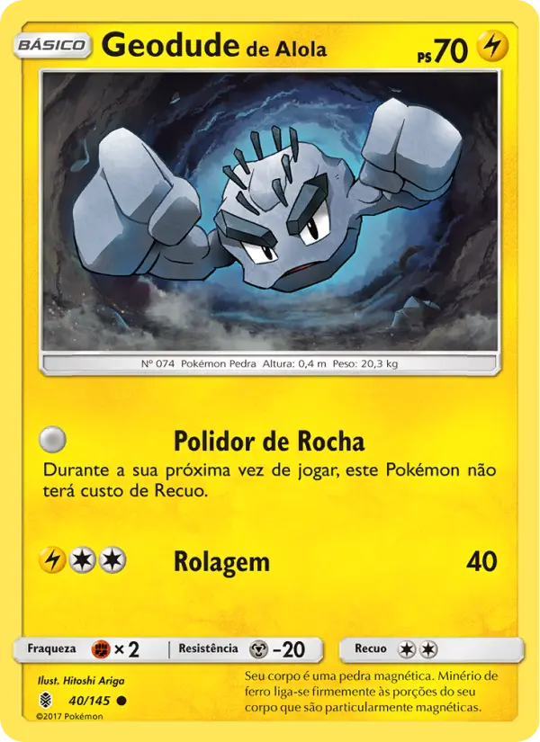 Geodude de Alola 40/145