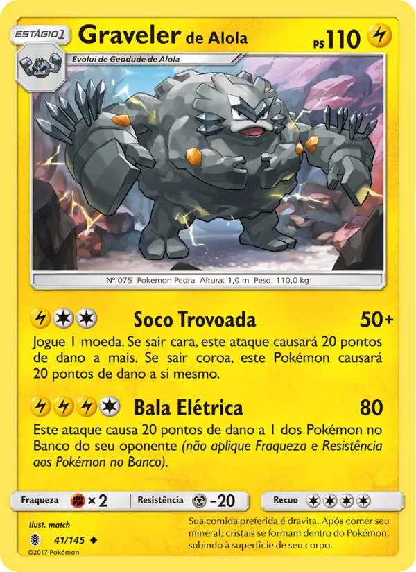 Graveler de Alola 41/145