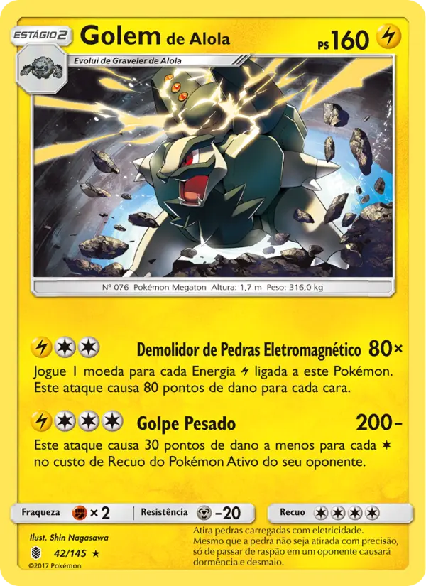 Golem de Alola 42/145