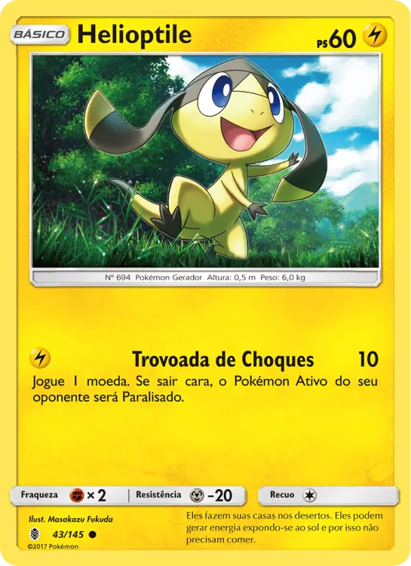 Helioptile 43/145