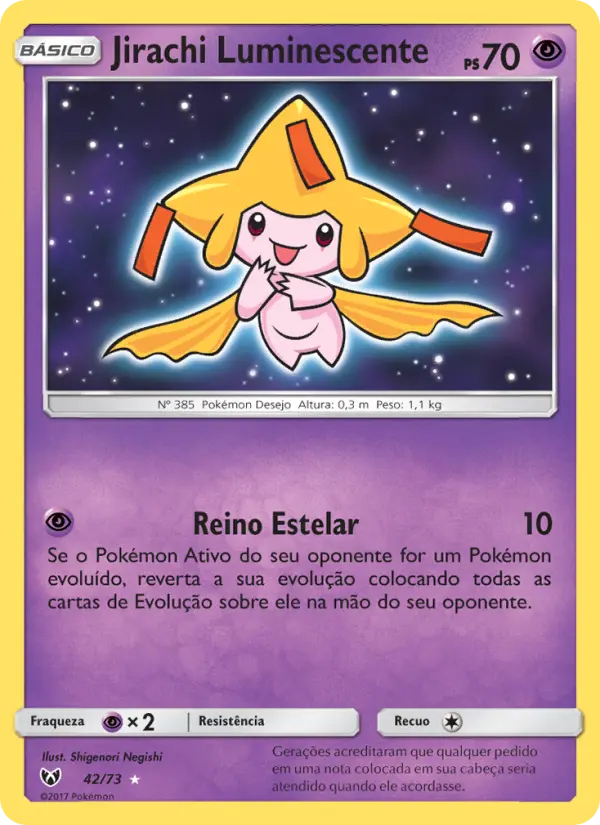 Jirachi Luminescente 42/73