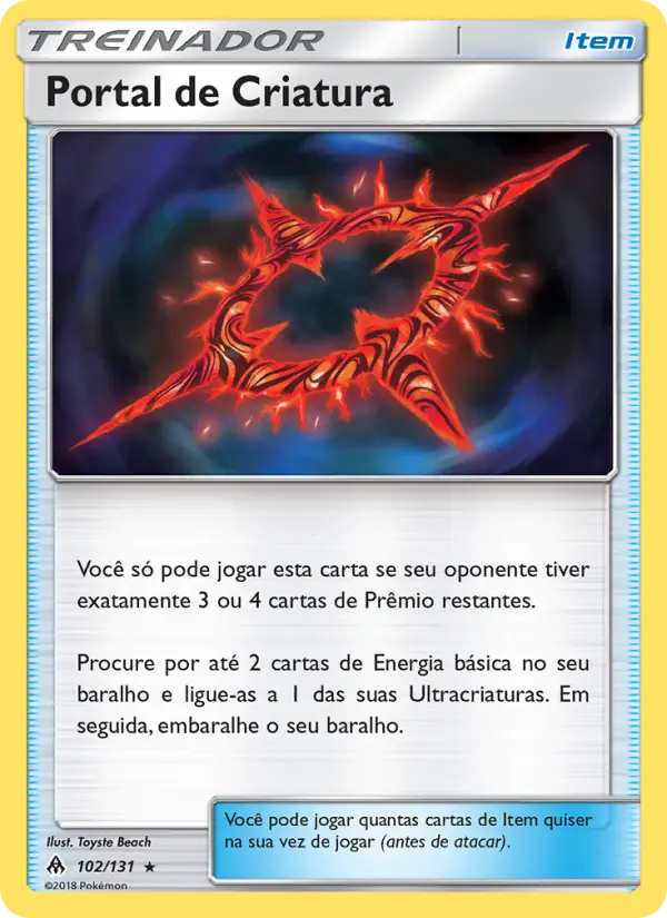 Carta Portal de Criatura — Forbidden Light 102/131