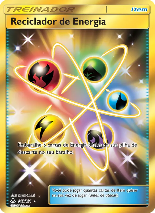Carta Reciclador de Energia — Forbidden Light 143/131