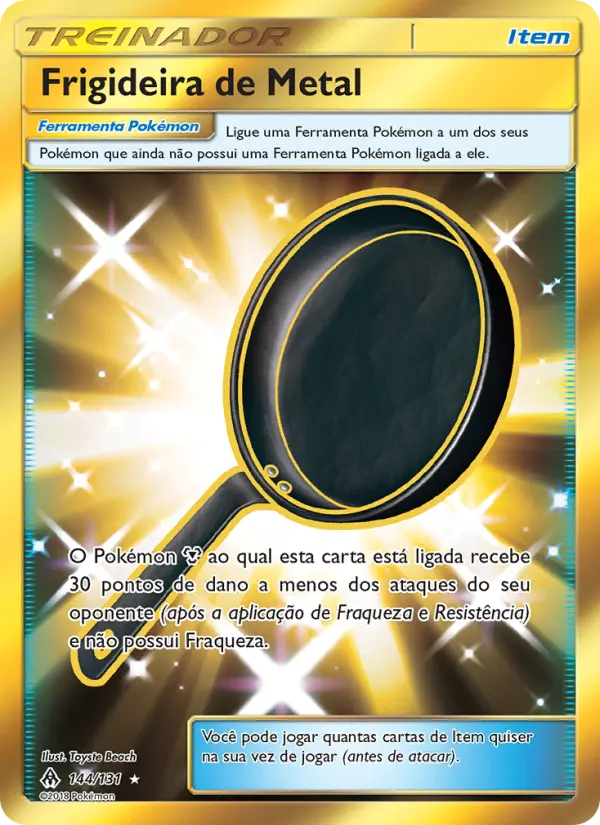 Carta Frigideira de Metal — Forbidden Light 144/131