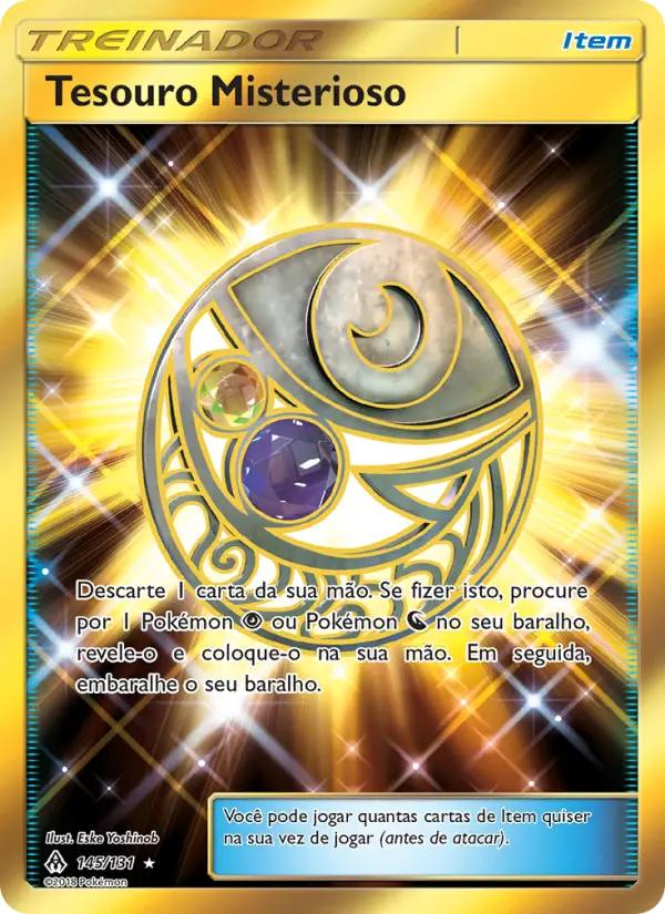 Carta Tesouro Misterioso — Forbidden Light 145/131