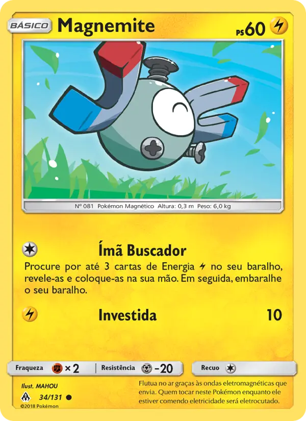 Carta Magnemite — Forbidden Light 34/131