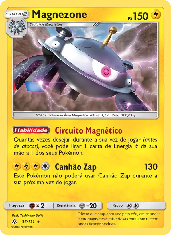 Carta Magnezone — Forbidden Light 36/131