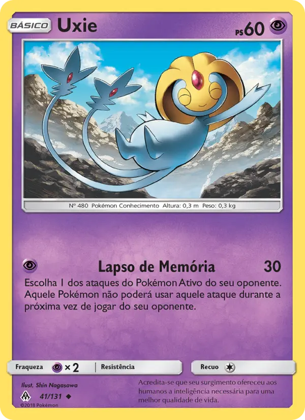 Carta Uxie — Forbidden Light 41/131