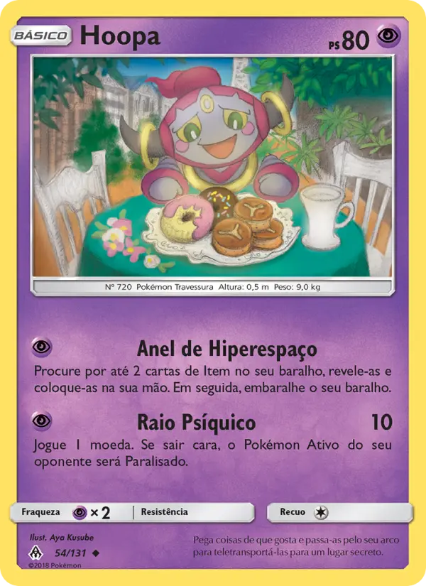 Carta Hoopa — Forbidden Light 54/131