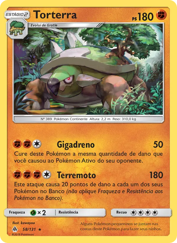 Carta Torterra — Forbidden Light 58/131