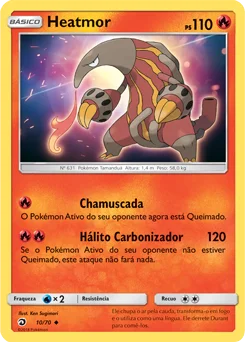 Carta Heatmor — Dragon Majesty 10/70