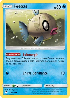Carta Feebas — Dragon Majesty 28/70