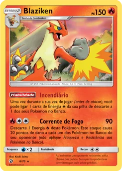 Blaziken 6/70