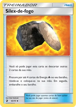 Carta Sílex-de-fogo — Dragon Majesty 60/70