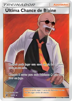 Carta Última Chance de Blaine — Dragon Majesty 69/70