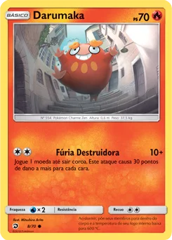 Carta Darumaka — Dragon Majesty 8/70