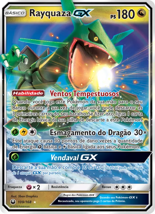 Rayquaza GX 109/168