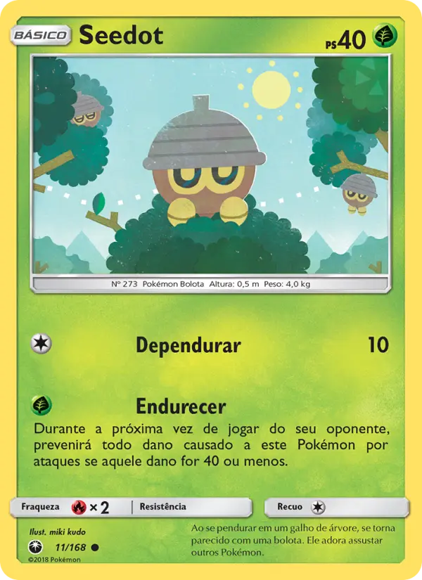 Carta Seedot — Celestial Storm 11/168