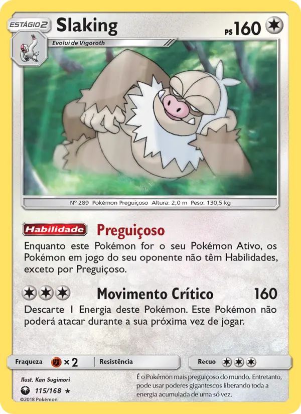 Carta Slaking — Celestial Storm 115/168
