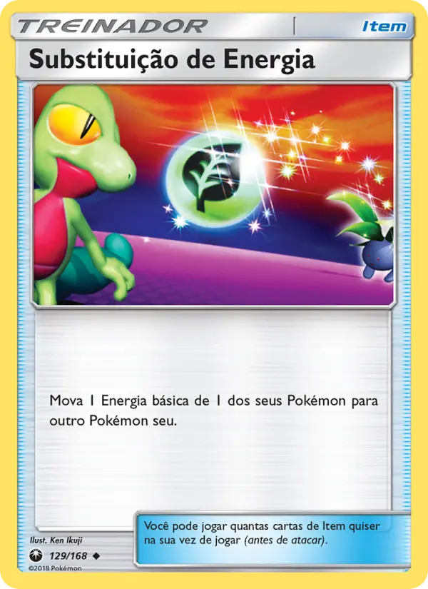 Carta Substituição de Energia — Celestial Storm 129/168