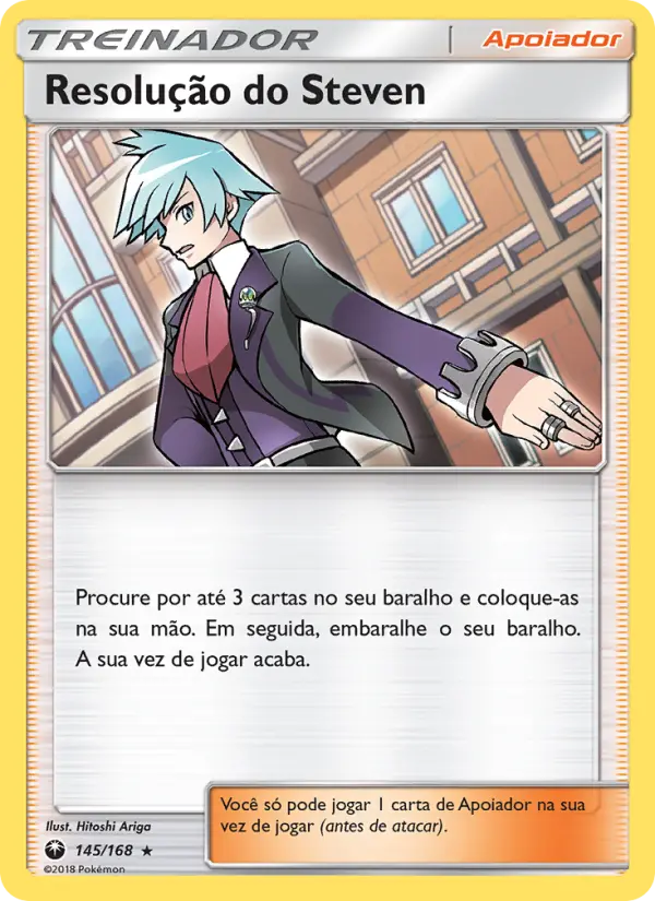 Carta Resolução do Steven — Celestial Storm 145/168