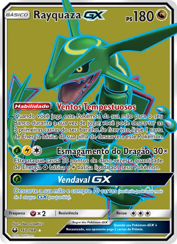 Rayquaza GX 160/168