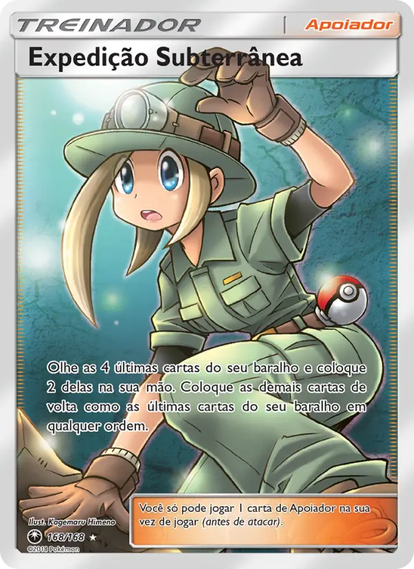 Carta Expedição Subterrânea — Celestial Storm 168/168