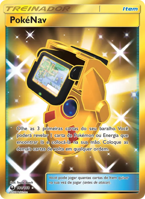 Carta PokéNav — Celestial Storm 181/168