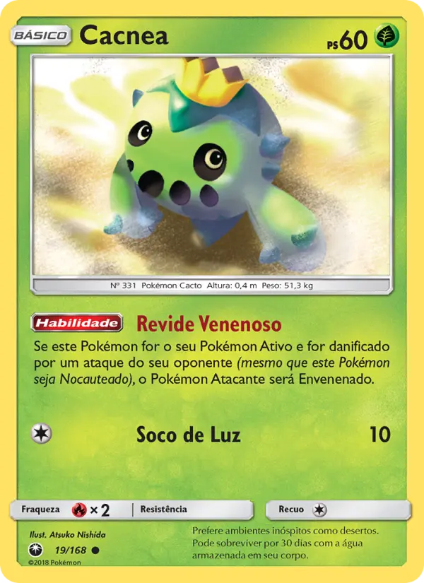 Carta Cacnea — Celestial Storm 19/168