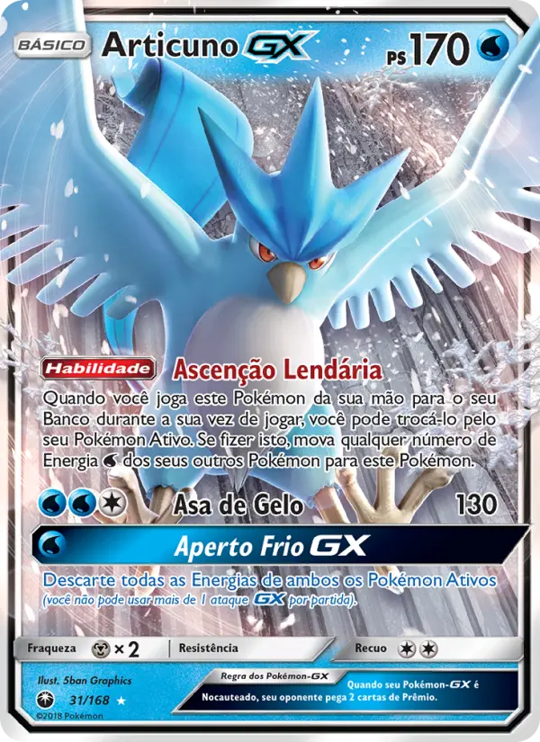 Articuno GX 31/168