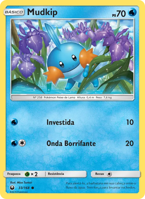 Carta Mudkip — Celestial Storm 33/168