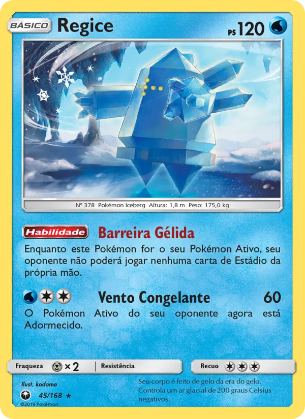 Regice 45/168
