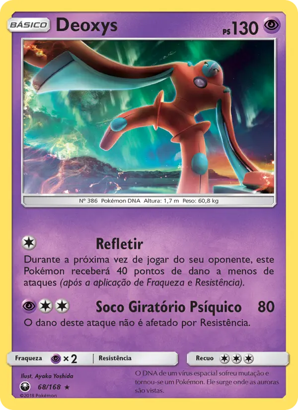Deoxys 68/168