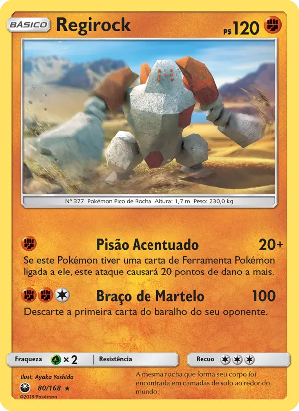 Regirock 80/168