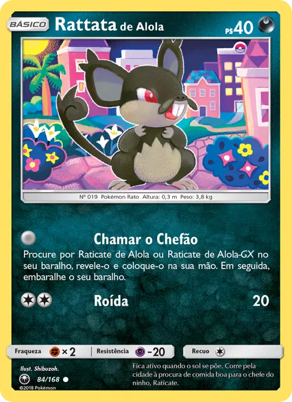 Rattata de Alola 84/168