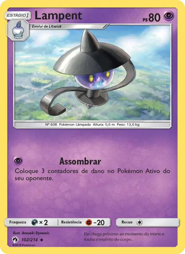 Carta Lampent — Lost Thunder 102/214