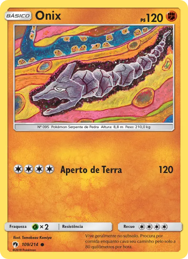 Carta Onix — Lost Thunder 109/214