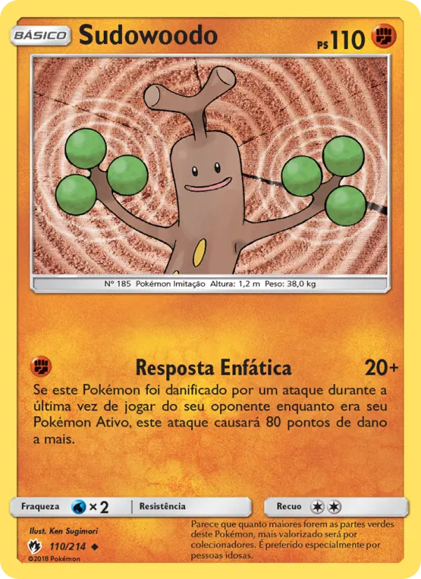 Sudowoodo 110/214