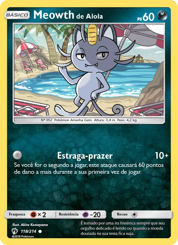 Meowth de Alola 118/214