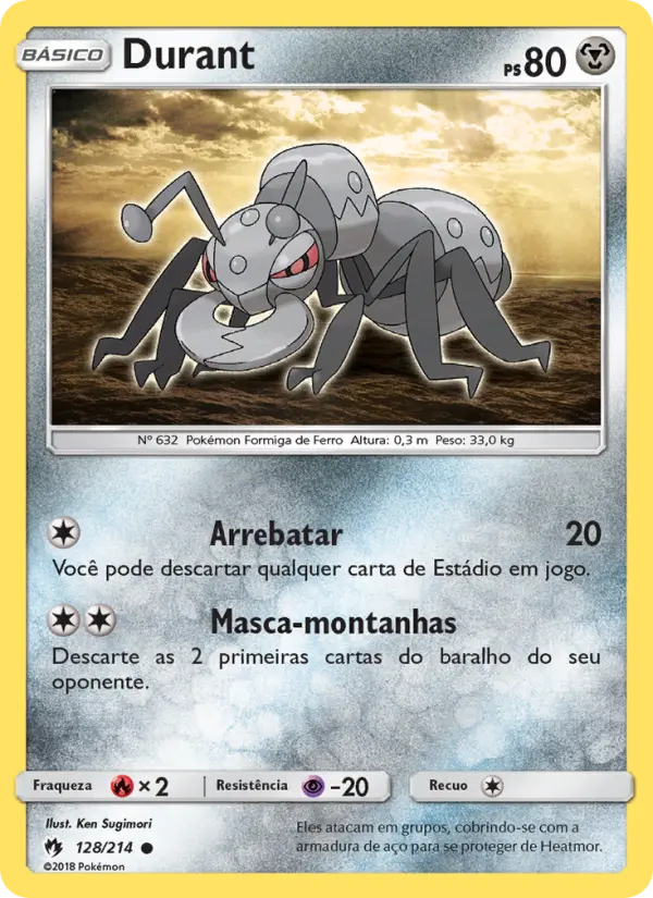 Carta Durant — Lost Thunder 128/214
