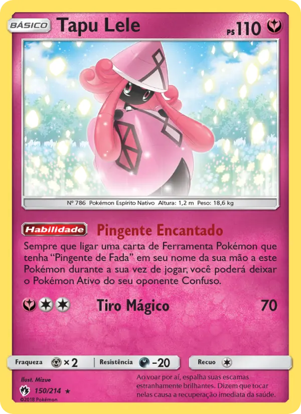 Carta Tapu Lele — Lost Thunder 150/214