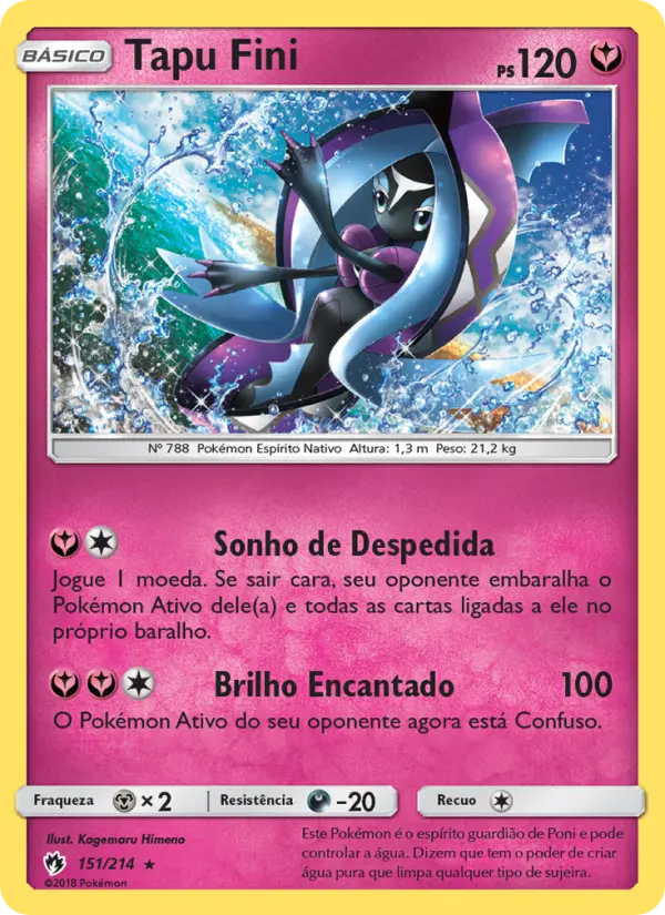 Carta Tapu Fini — Lost Thunder 151/214