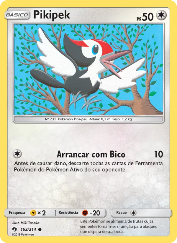 Carta Pikipek — Lost Thunder 163/214