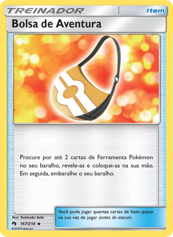 Carta Bolsa de Aventura — Lost Thunder 167/214