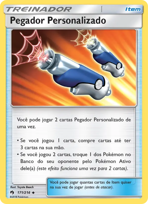 Carta Pegador Personalizado — Lost Thunder 171/214