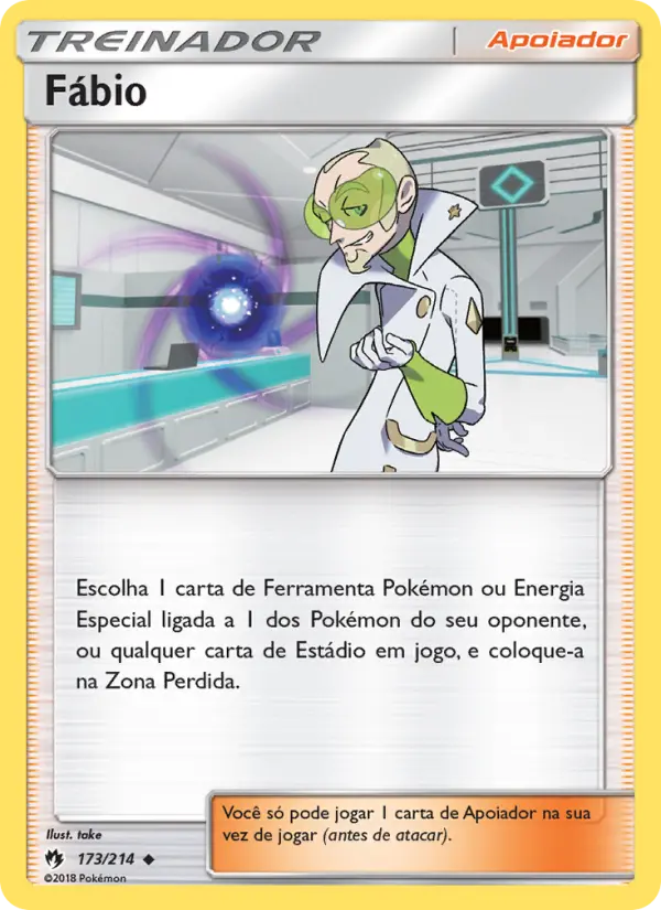 Carta Fábio — Lost Thunder 173/214